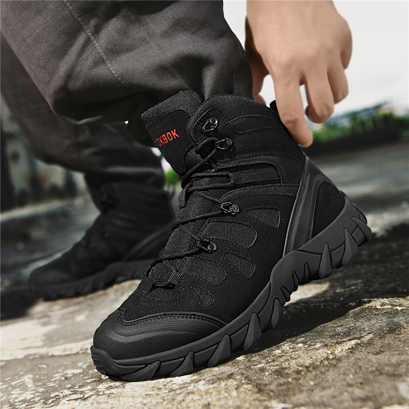 Waterproof Winter Boot - Men New Tactical Boots Training Ultrallight