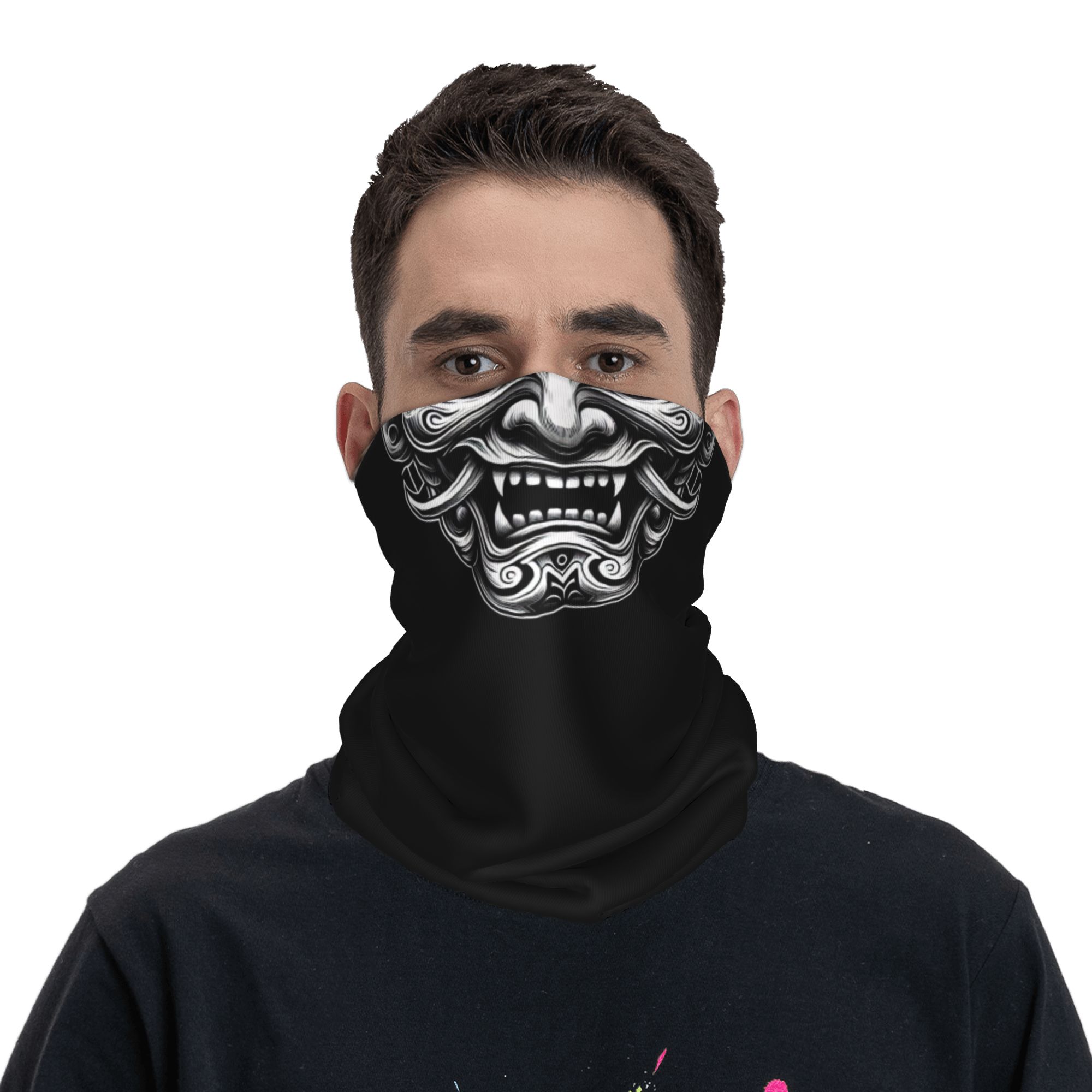 Custom Samurai Oni Demon Banda – обзор и цена Neck Gaiter Fleece