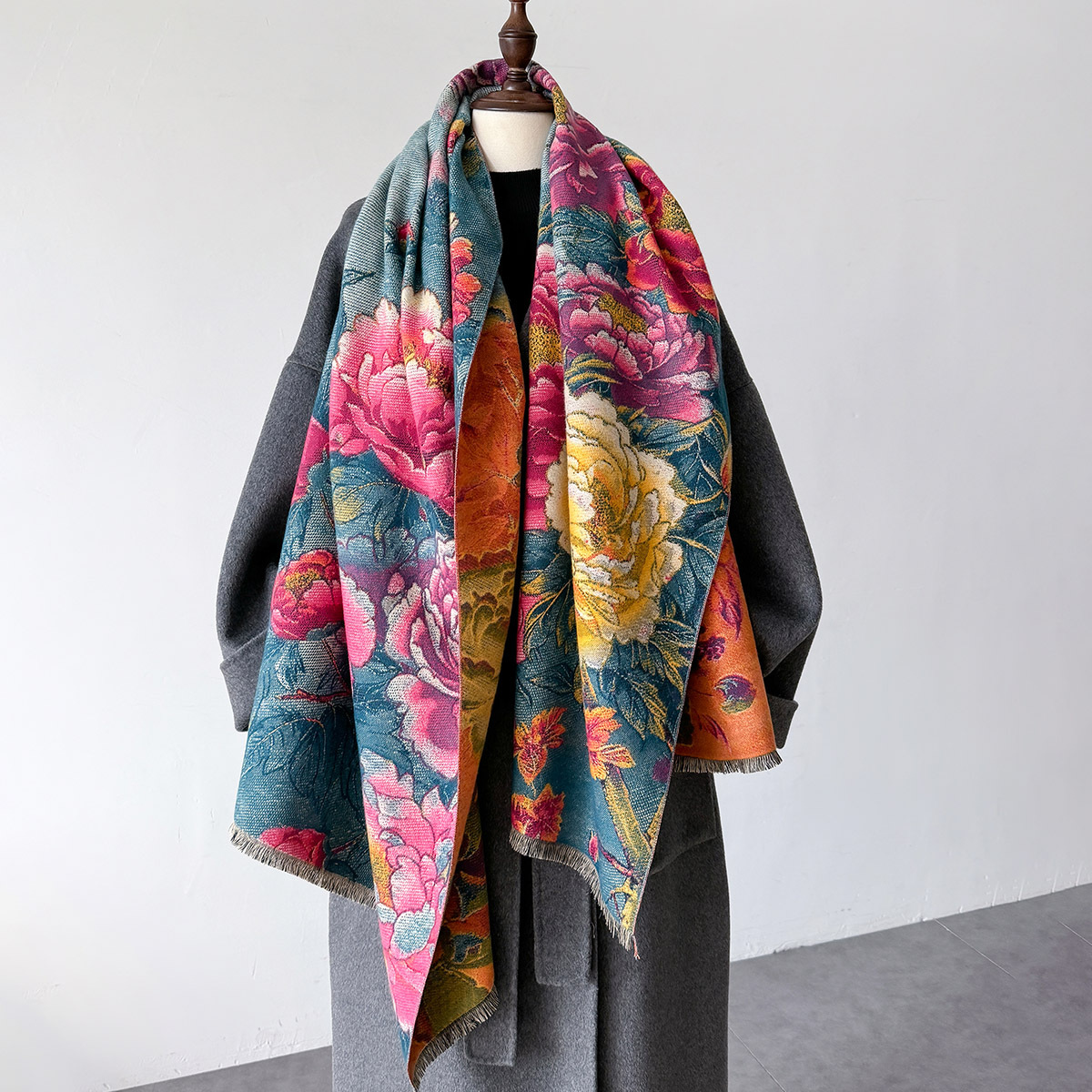 Warm Cashmere Scarf Women Shaw – обзор и цена Cashmere Pashmina Wrap
