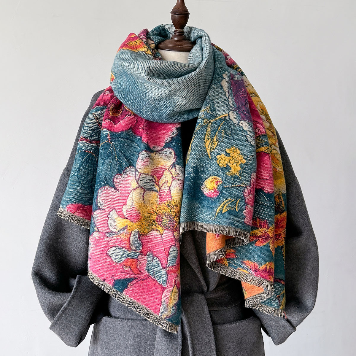 Warm Cashmere Scarf Women Shaw – обзор и цена Cashmere Pashmina Wrap