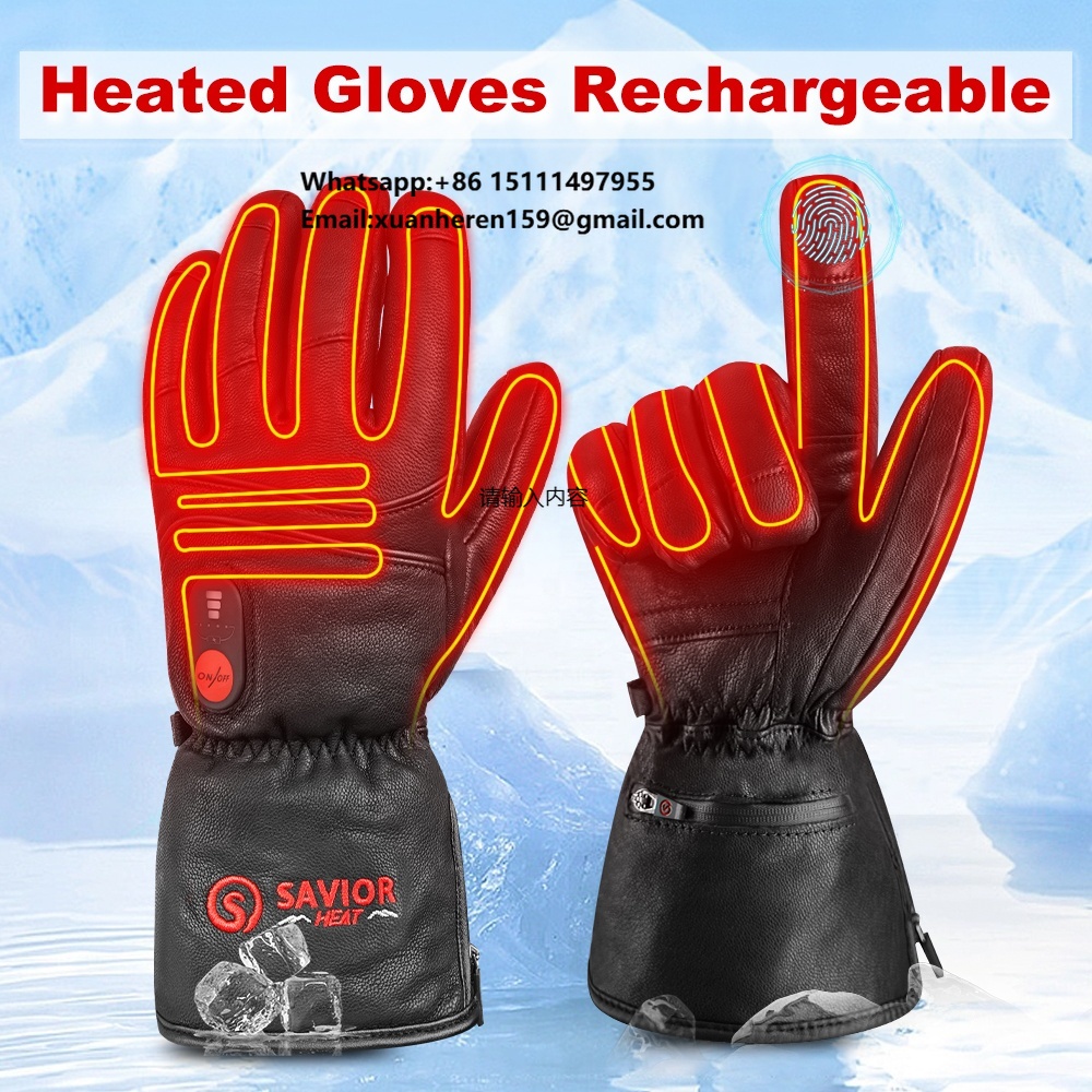 Heated Leather Gloves Men Wome – обзор и цена Touch Screen Gloves