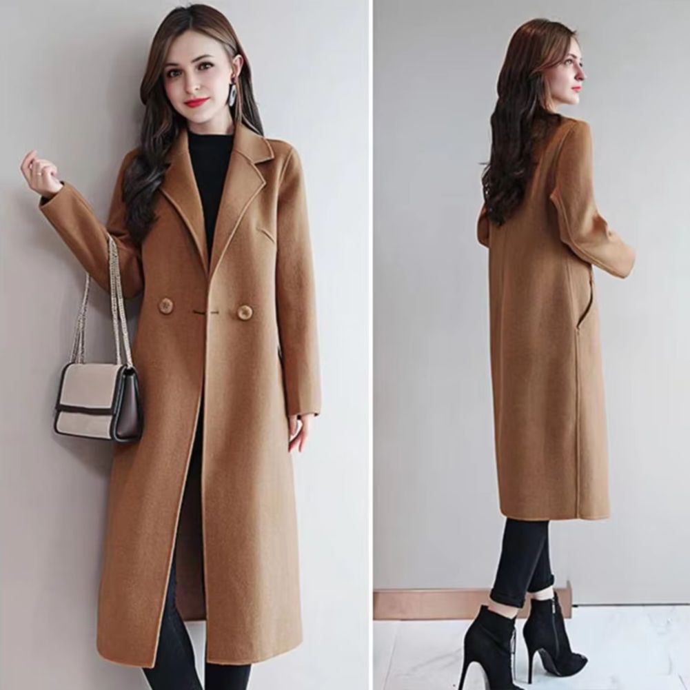 2025 Elegant Women Woolen Coat – обзор и цена Wool Coat Peacoat