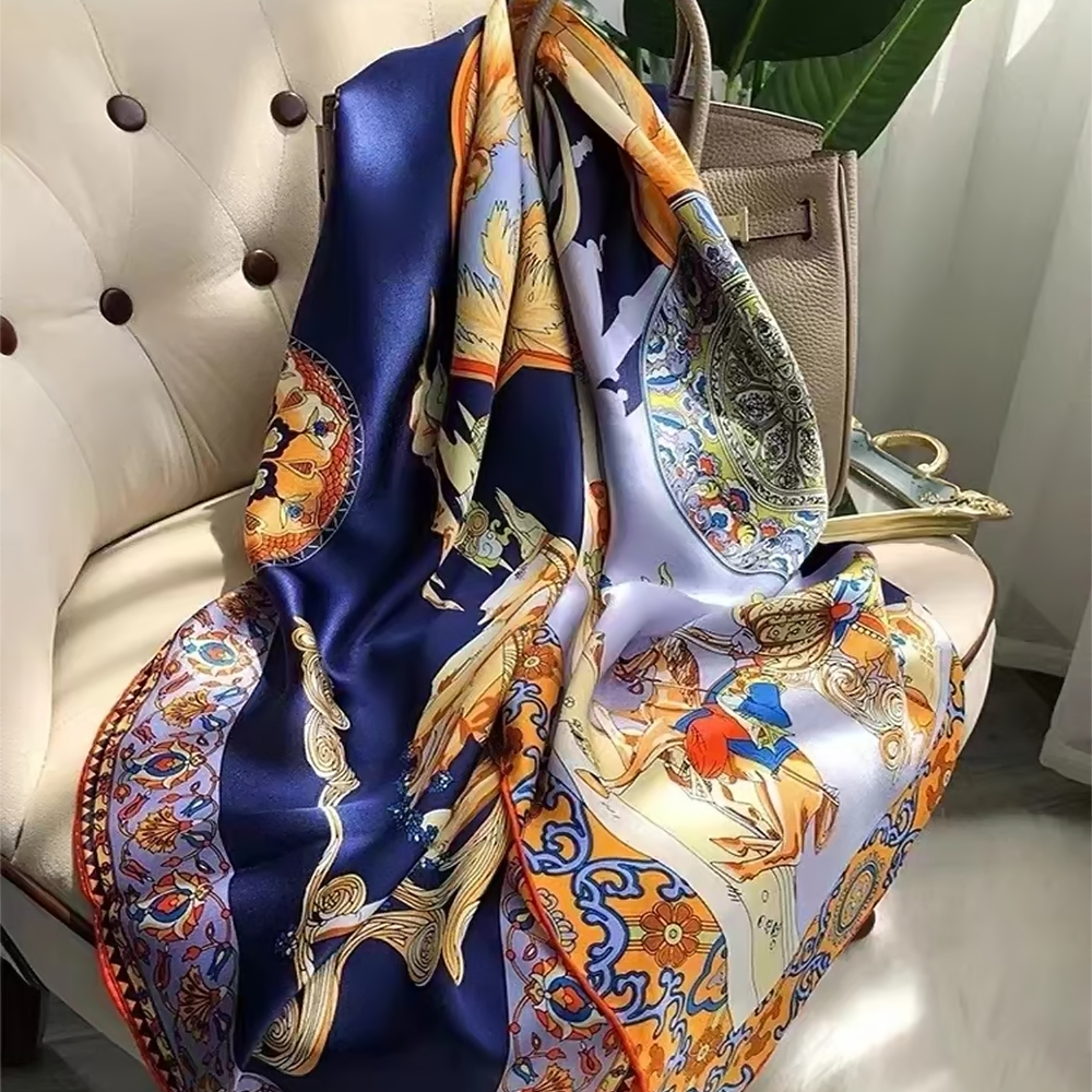 BYSIFA|Blue Luxury Femmes 100% – обзор и цена Shawl Wrap Winter