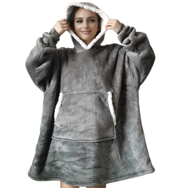 Wearable Adult Super Soft Flan – обзор и цена Sherpa Hoodie Fleece