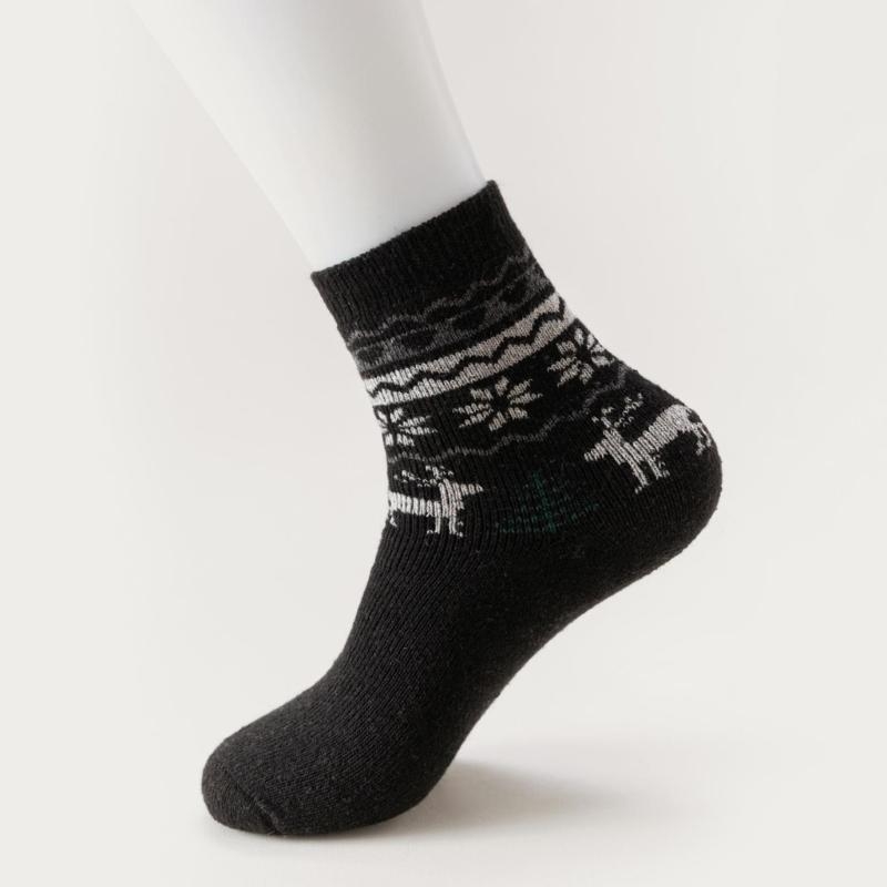 5 Pairs Men's Faux Wool Socks  – обзор и цена Thermal Sock Wool