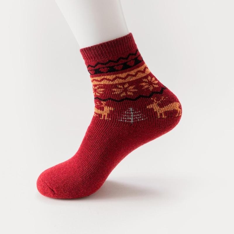 5 Pairs Men's Faux Wool Socks  – обзор и цена Thermal Sock Wool