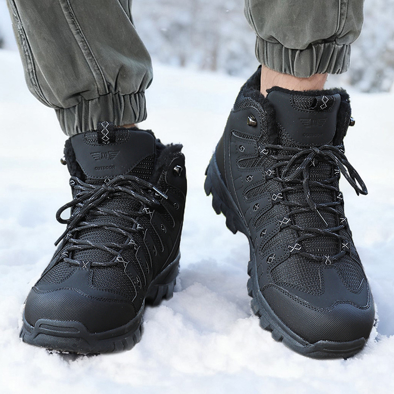 Winter Men's Boots Warm Plush  – обзор и цена Waterproof Winter Boot