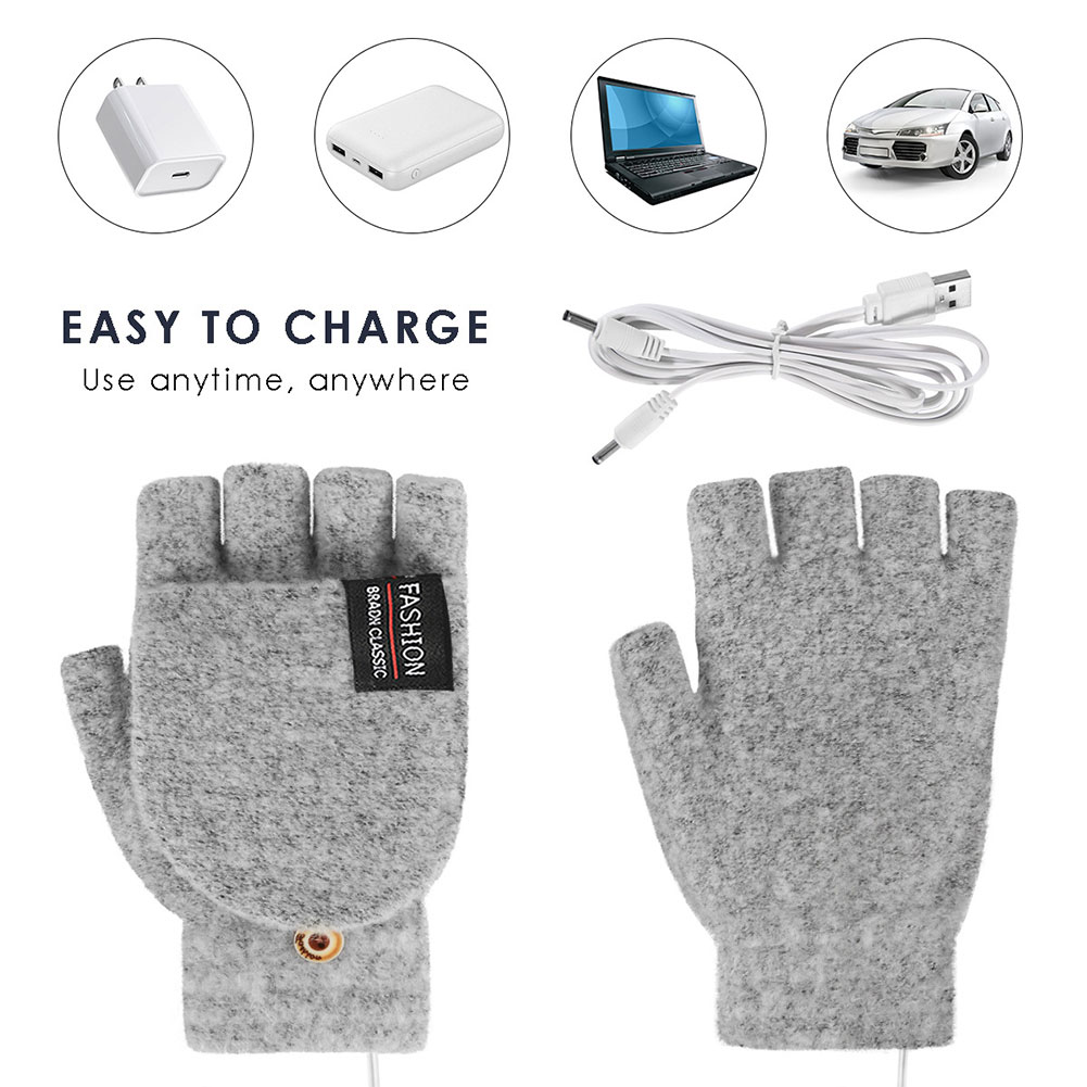 USB Electric Heated Gloves Adj – обзор и цена Touch Screen Gloves