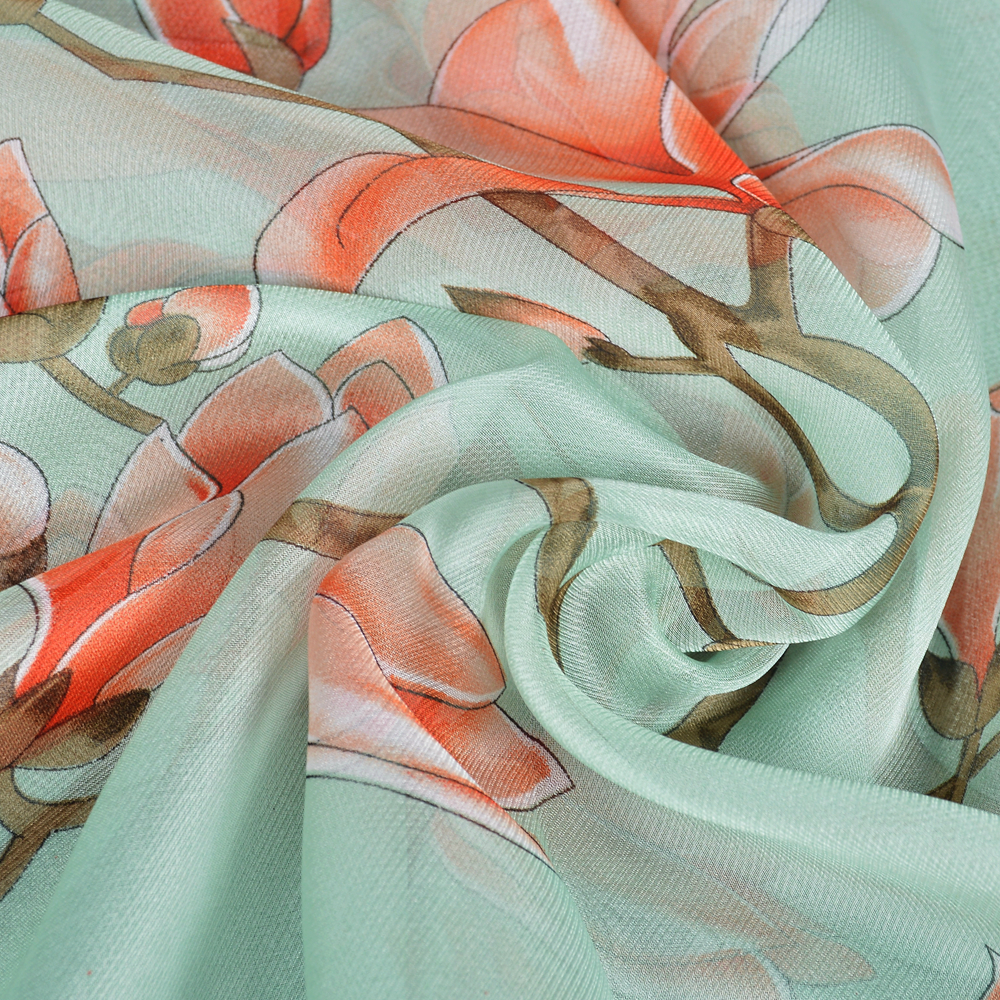 BYSIFA| Light Green Silk Scarf – обзор и цена Shawl Wrap Winter