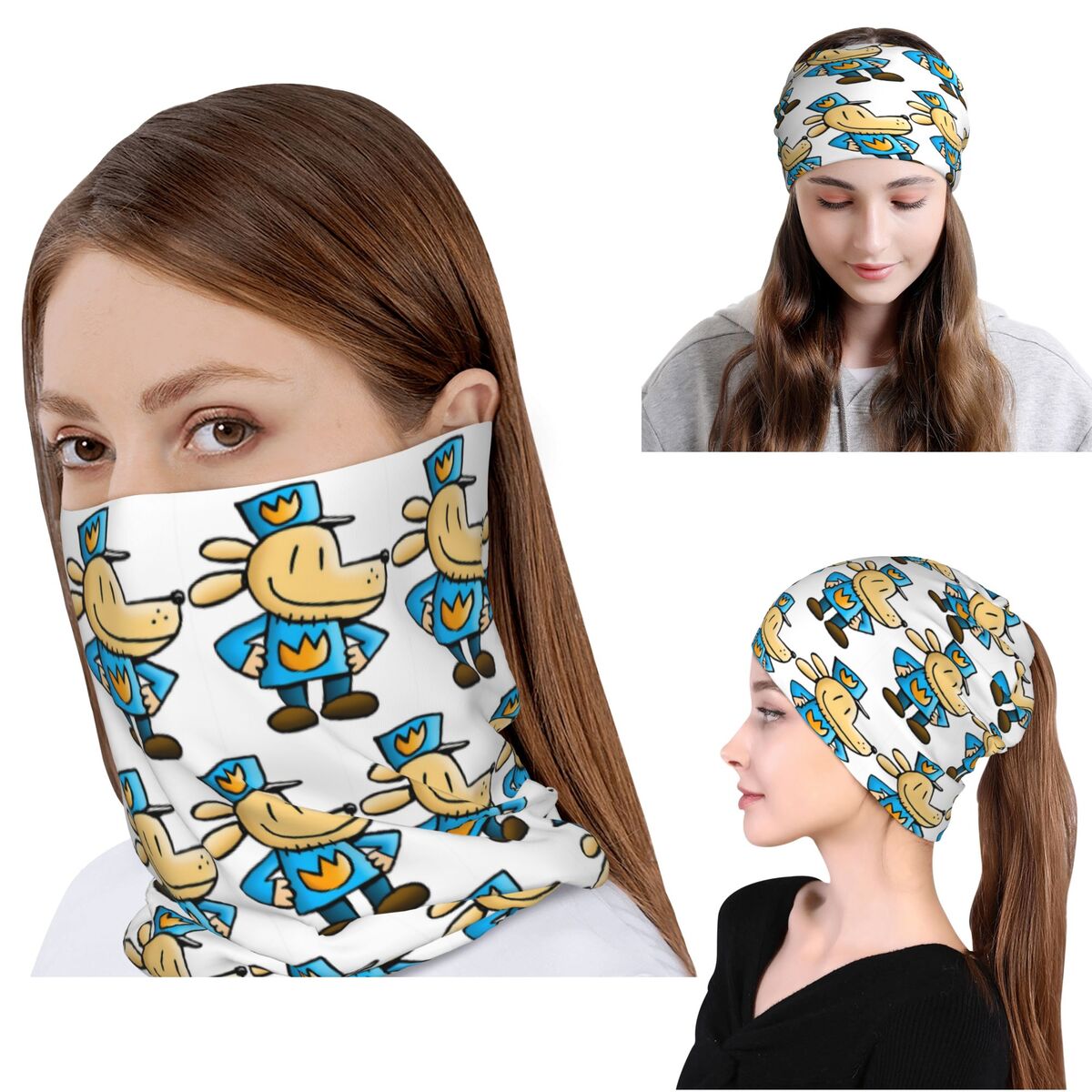 Dog Man Comedic Graphic Novel  – обзор и цена Knit Beanie Hat Warm