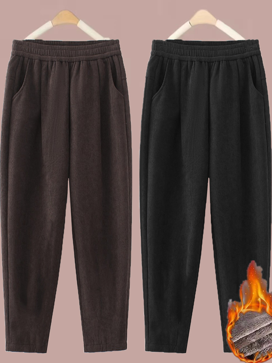 Thickened Straight Leg Pants W – обзор и цена Corduroy Pant Warm