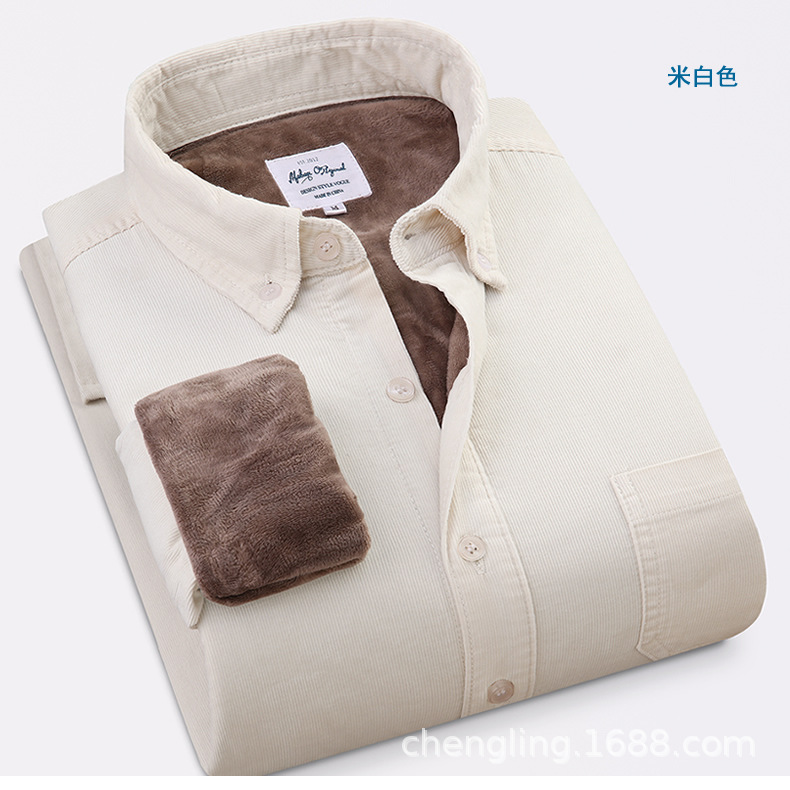 Corduroy Warm Shirts Cotton Pl – обзор и цена Flannel Shirt Lined