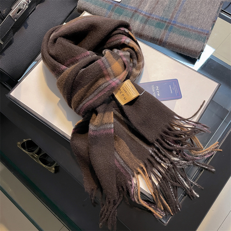 High Quality Pure 100% Wool Me – обзор и цена Wool Scarf Men