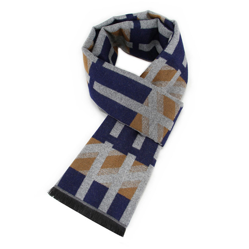 RUNMEIFA 2022 Classic Autumn & – обзор и цена Wool Scarf Men