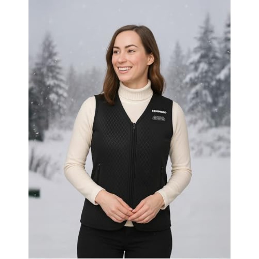 KEMIMOTO Womens Heated Vest El – обзор и цена Heated Vest Battery