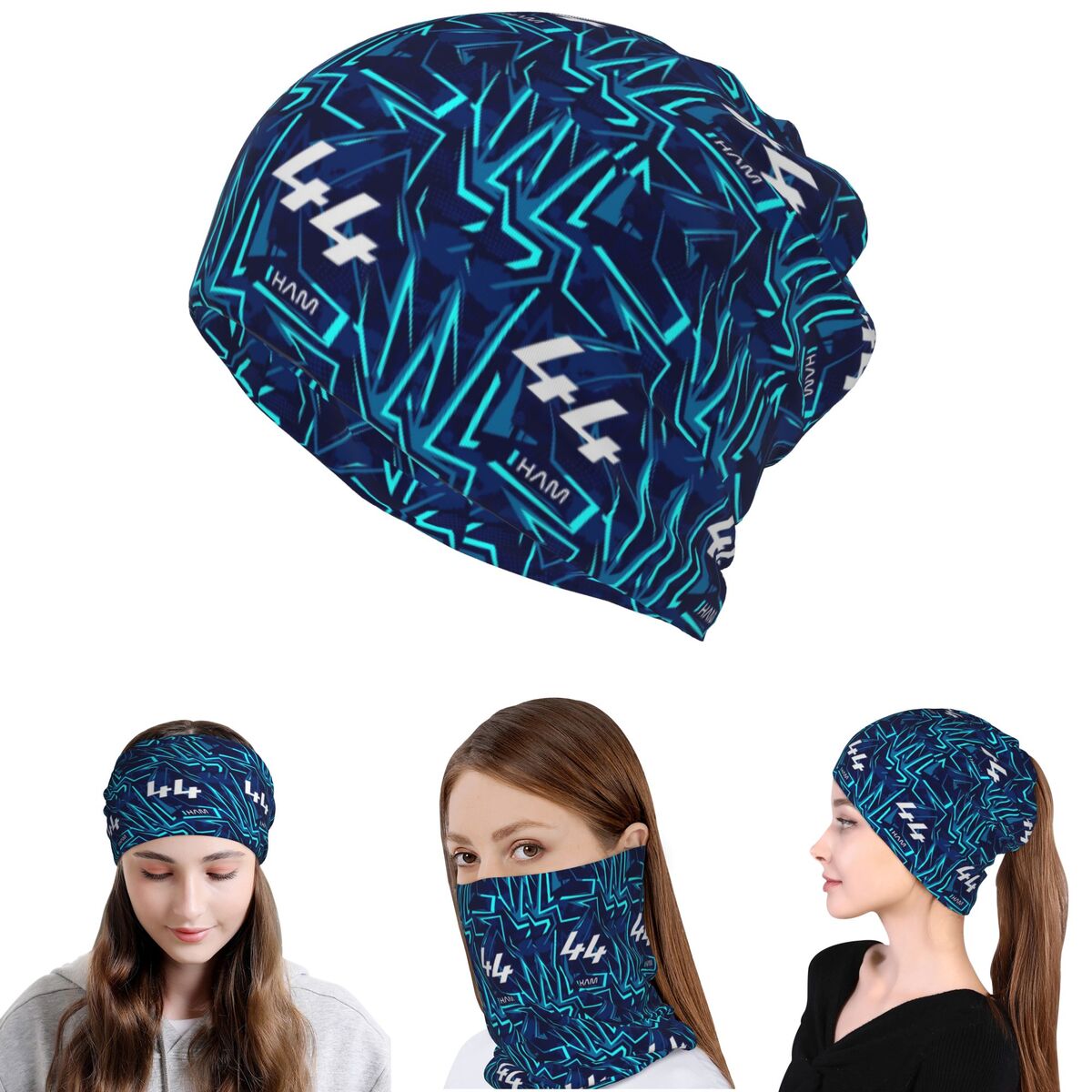Lewis Hamilton 44 - F1 2024 Ba – обзор и цена Knit Beanie Hat Warm