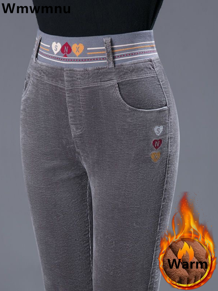 Winter Thicken Plush Lined Pen – обзор и цена Corduroy Pant Warm