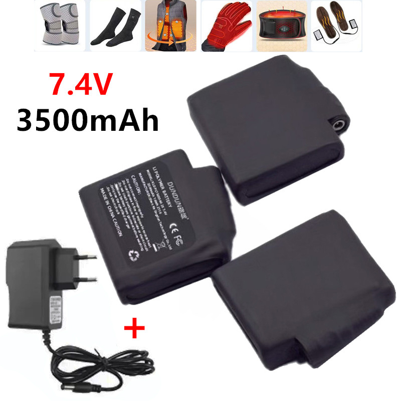 Heated Gloves Battery 7.4V 350 – обзор и цена Heated Vest Battery