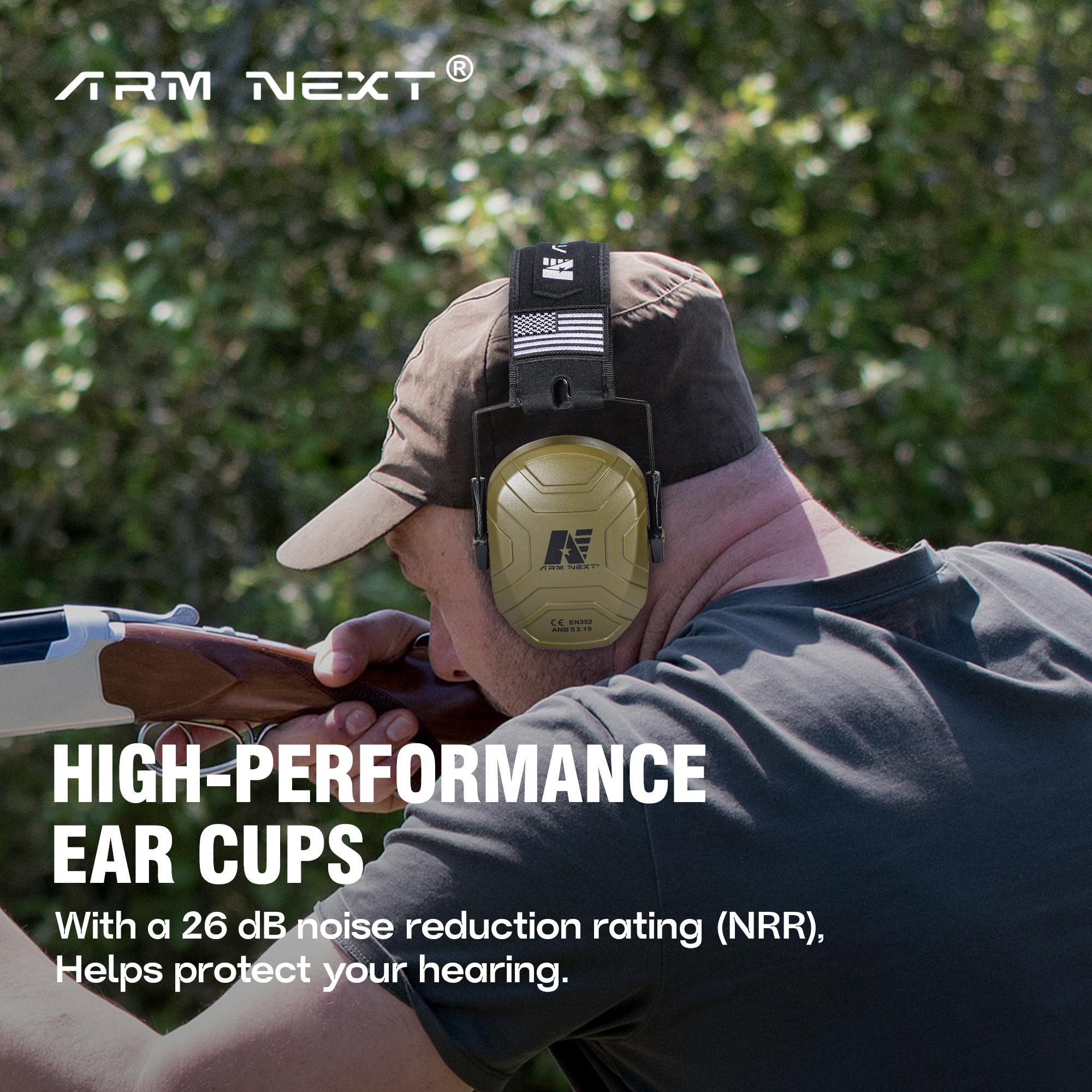 Foldable 26dB Professional Noi – обзор и цена Earmuffs Foldable