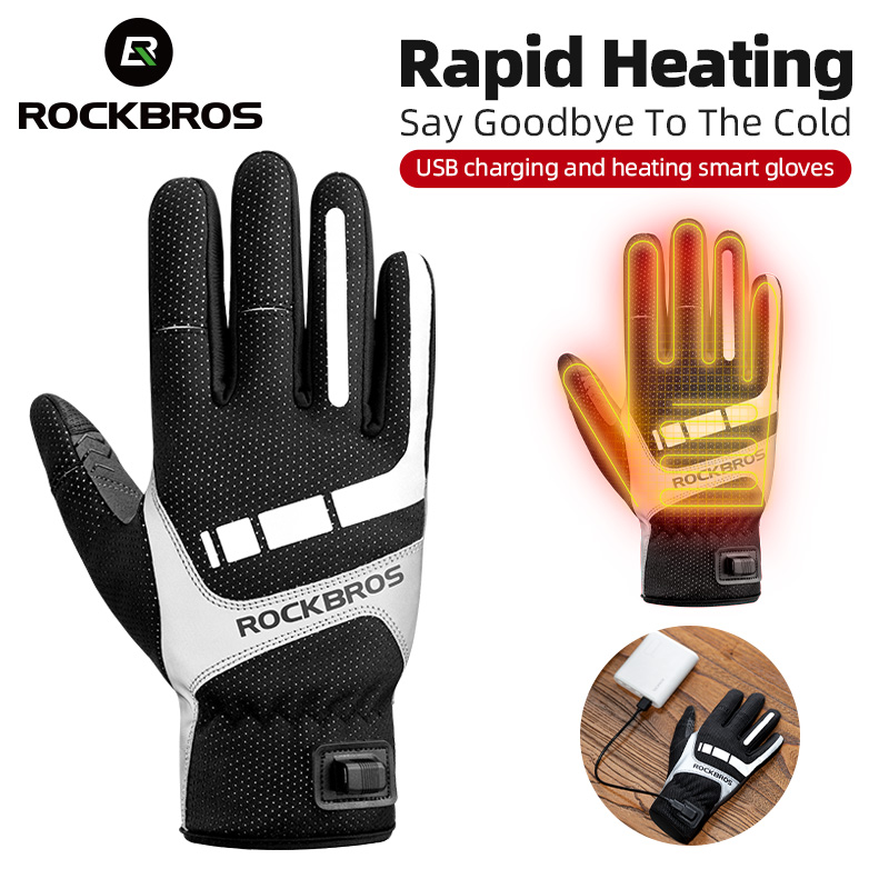 ROCKBROS Heated Winter Glove C – обзор и цена Touch Screen Gloves