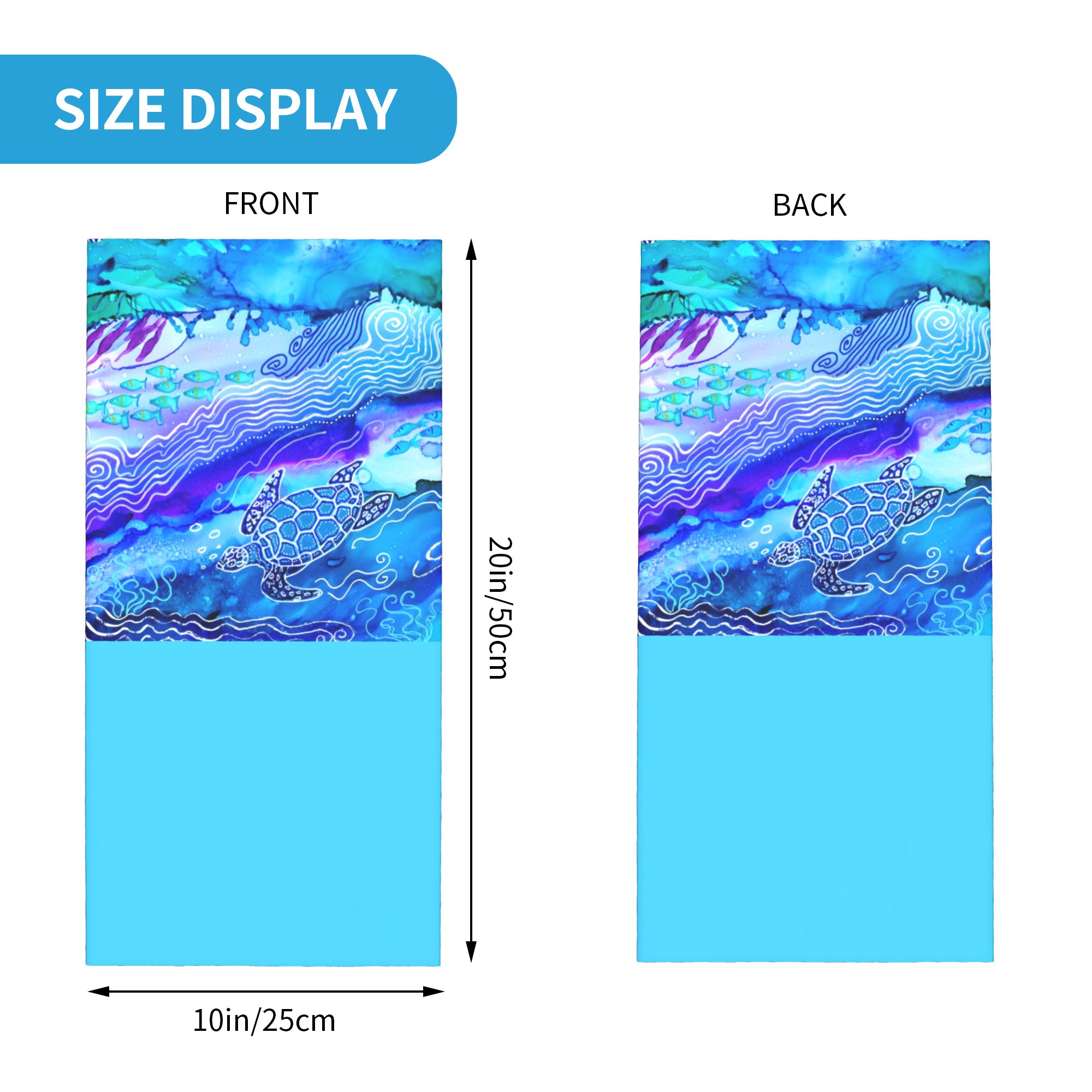 Custom Ocean Turtle Dive Winte – обзор и цена Neck Gaiter Fleece