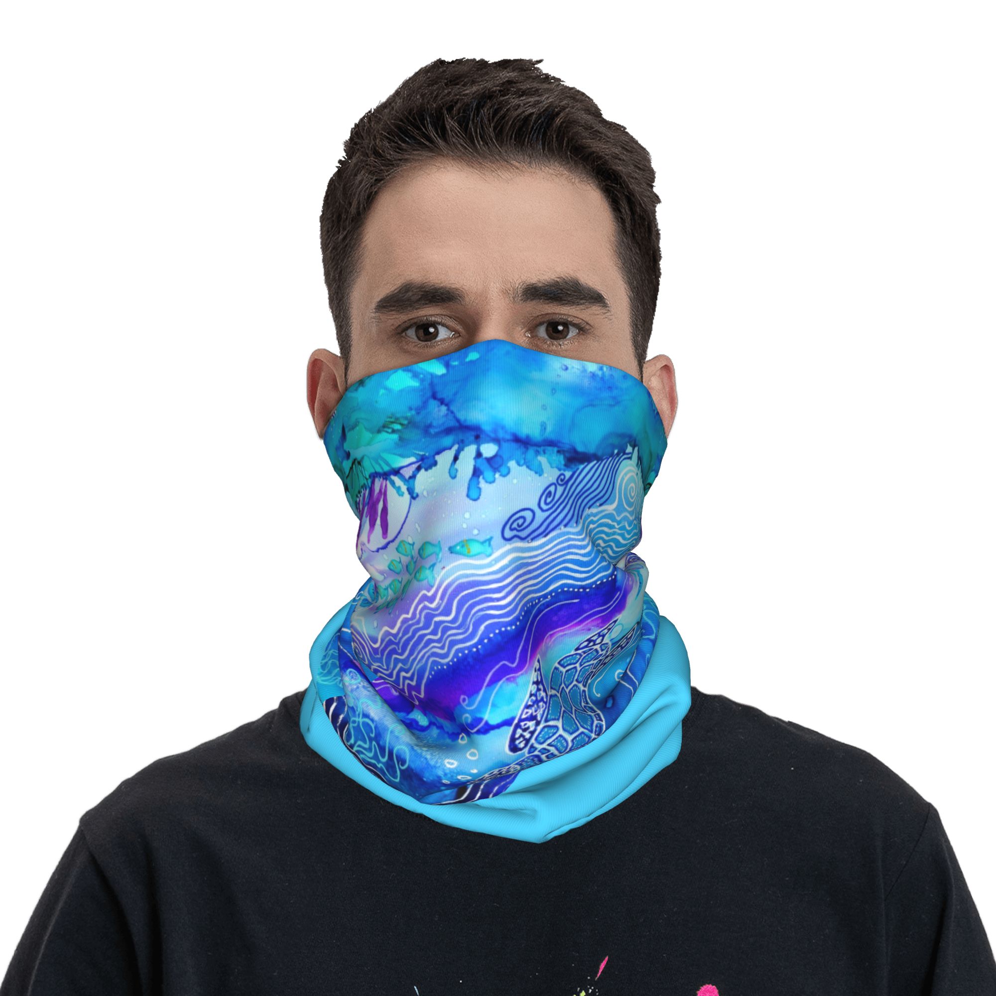 Custom Ocean Turtle Dive Winte – обзор и цена Neck Gaiter Fleece