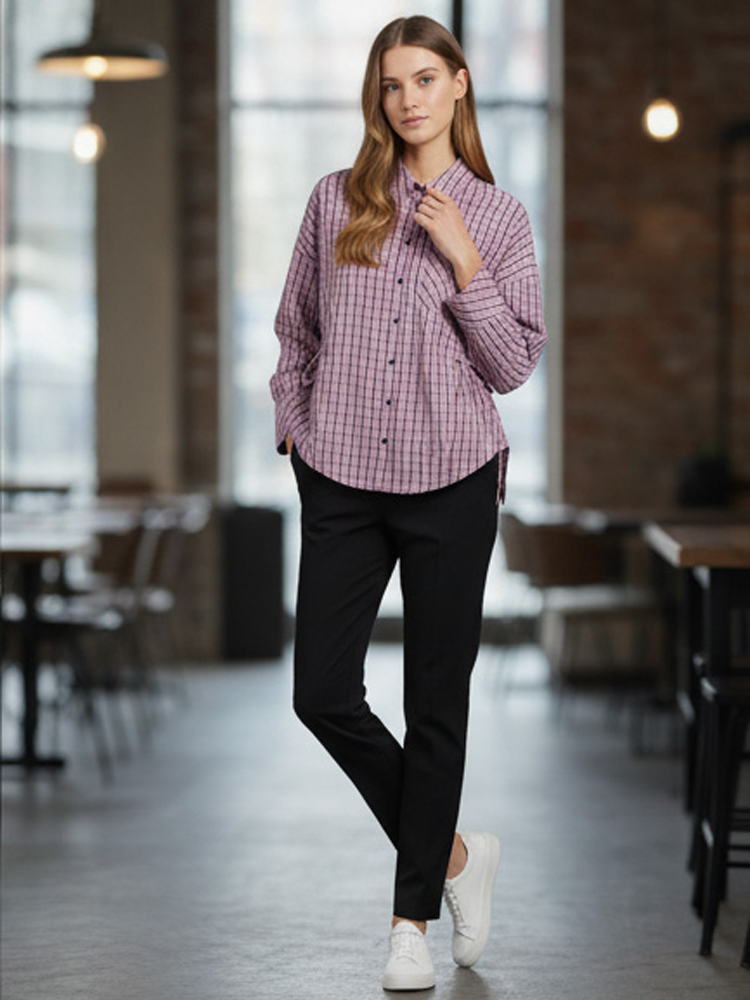 Women's Trendy Plaid Shirt Ele – обзор и цена Flannel Shirt Lined