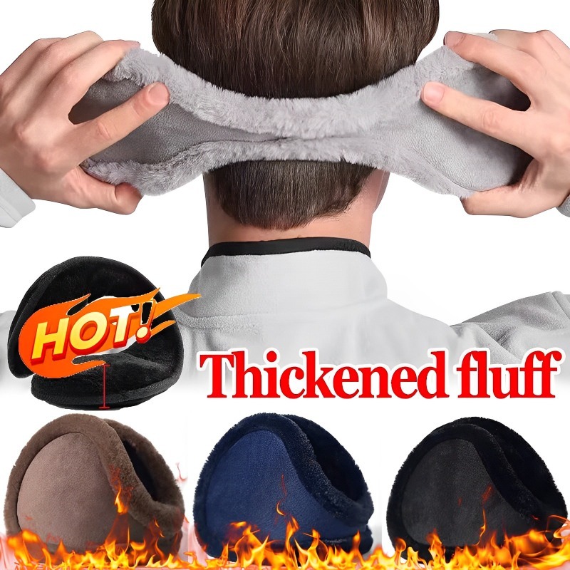 Thicken Fur Earmuffs Men Women – обзор и цена Winter Headband Fleece
