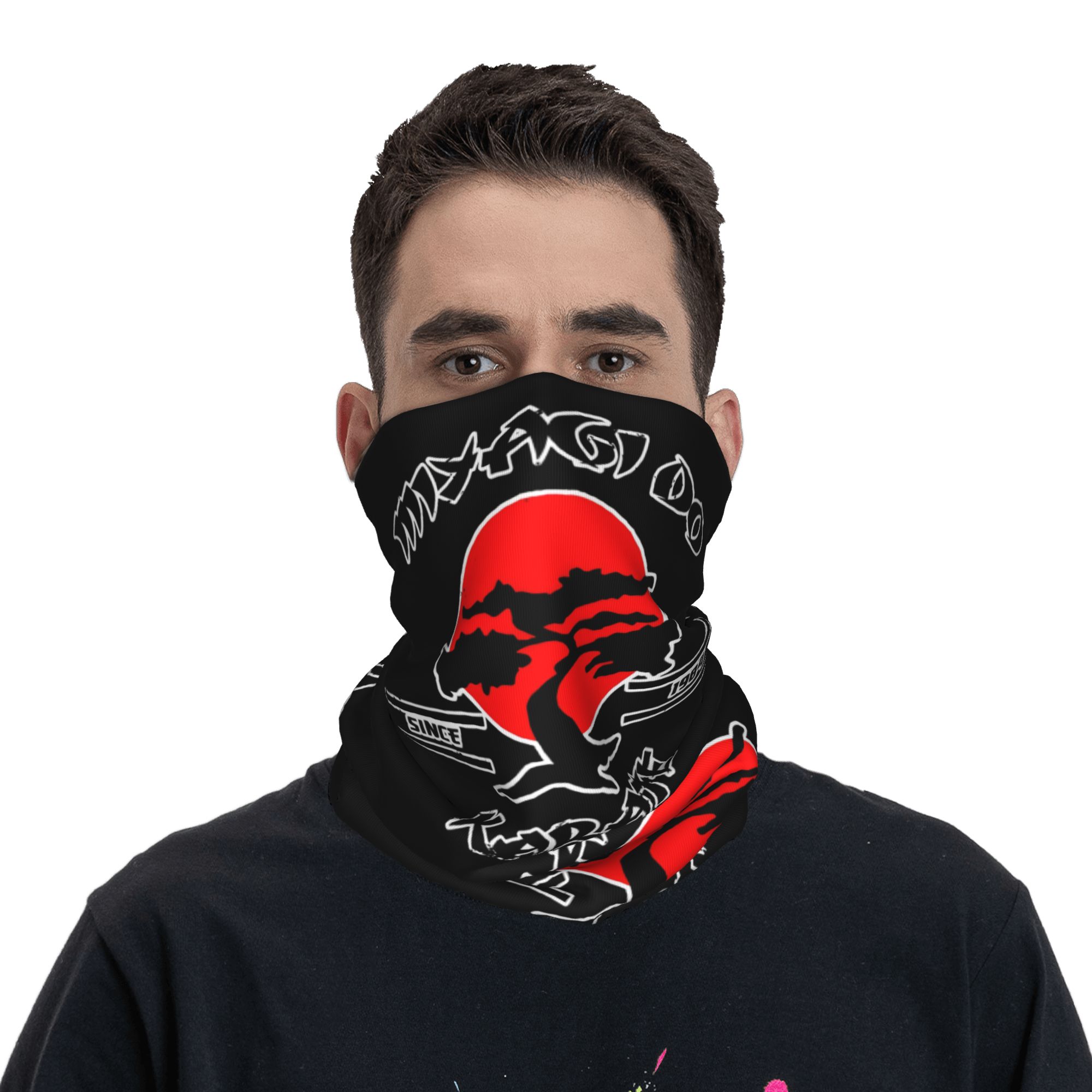 Custom K-Karates Retro Japanes – обзор и цена Neck Gaiter Fleece