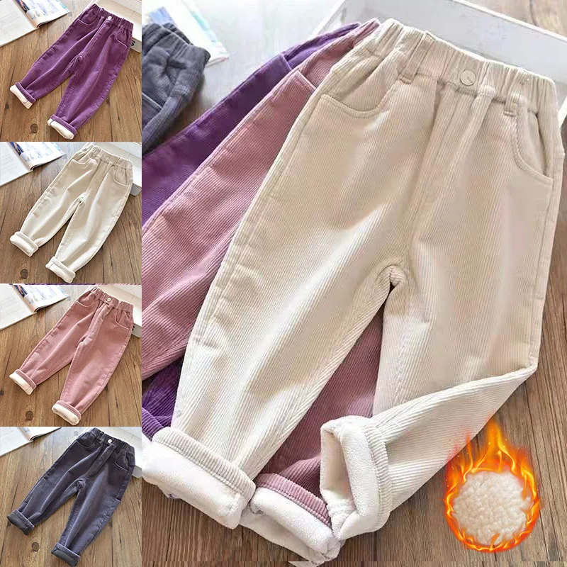 Velvet Lined Corduroy Kids Har – обзор и цена Corduroy Pant Warm