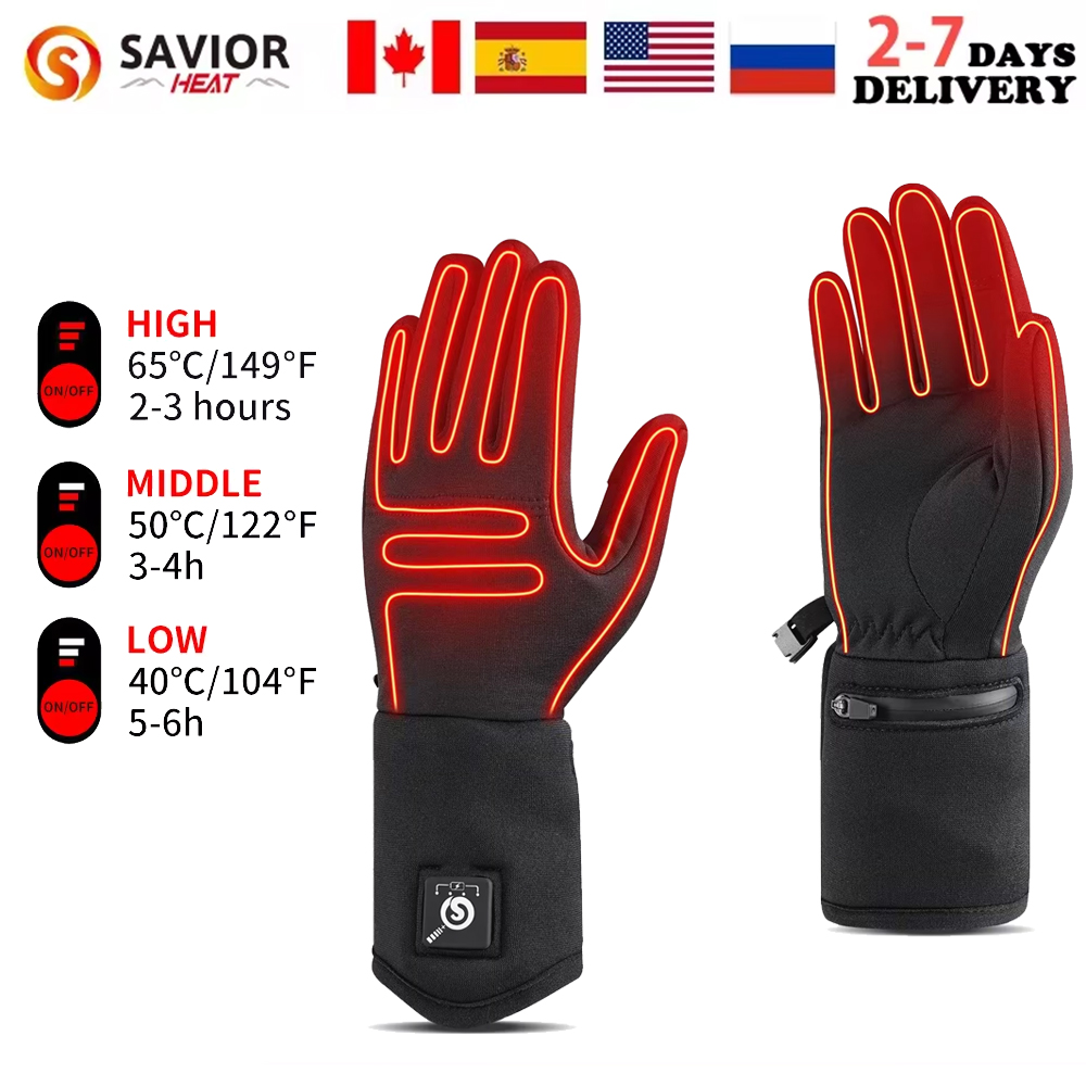 Savior Heated Waterproof Windp – обзор и цена Touch Screen Gloves