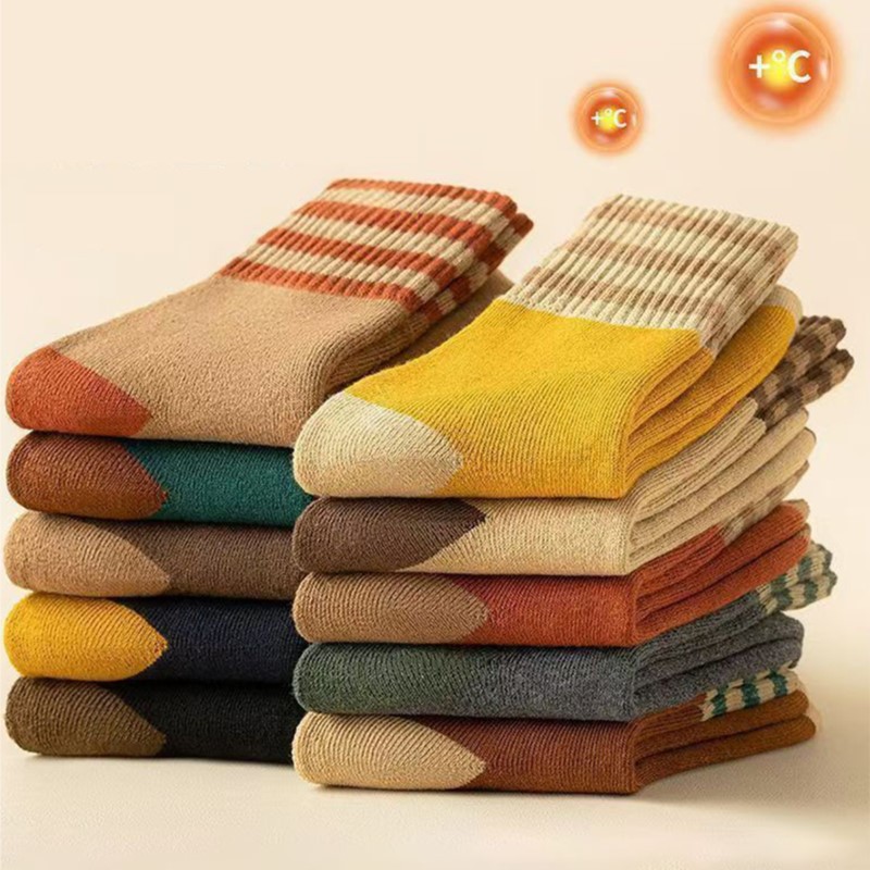 Thick Women's Mid-tube Socks W – обзор и цена Thermal Sock Wool