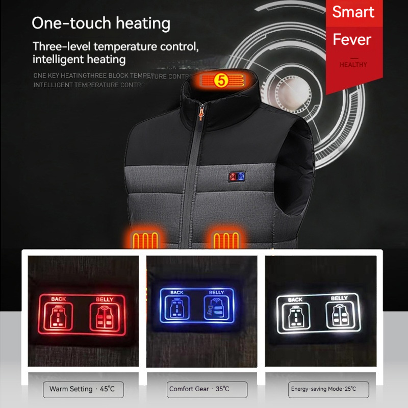 2025 New Heated Vest for Men W – обзор и цена Heated Vest Battery