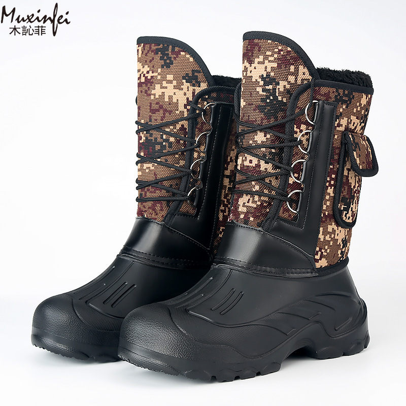 Men's Winter New Plush Thick H – обзор и цена Waterproof Winter Boot